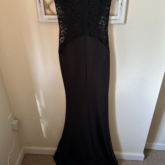 TFNC London, women’s lace black gown size small - Picture 5 of 6